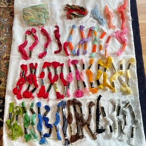 Colorful Embroidery Floss bundle
